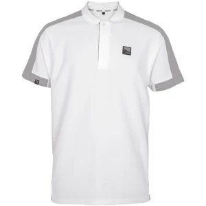 Tricou PRESTON Core Collection Polo, White, Marime XL